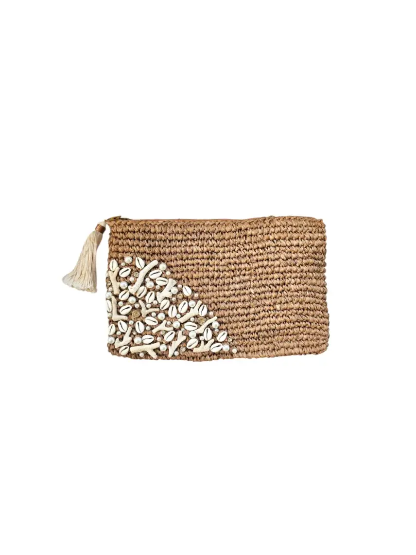 OhSun Kopertówka Coralie Raffia Shell & Pearl