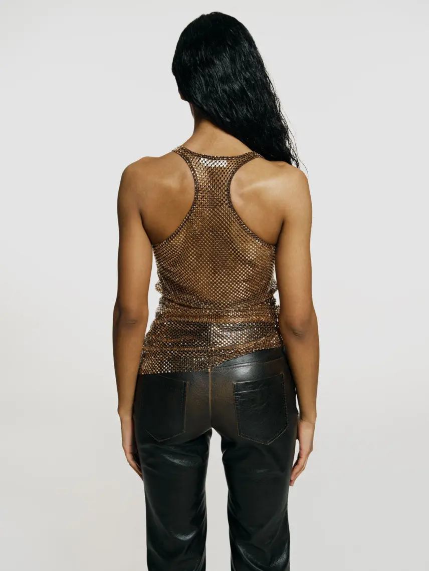 CULTNAKED Top Stardust in Choco