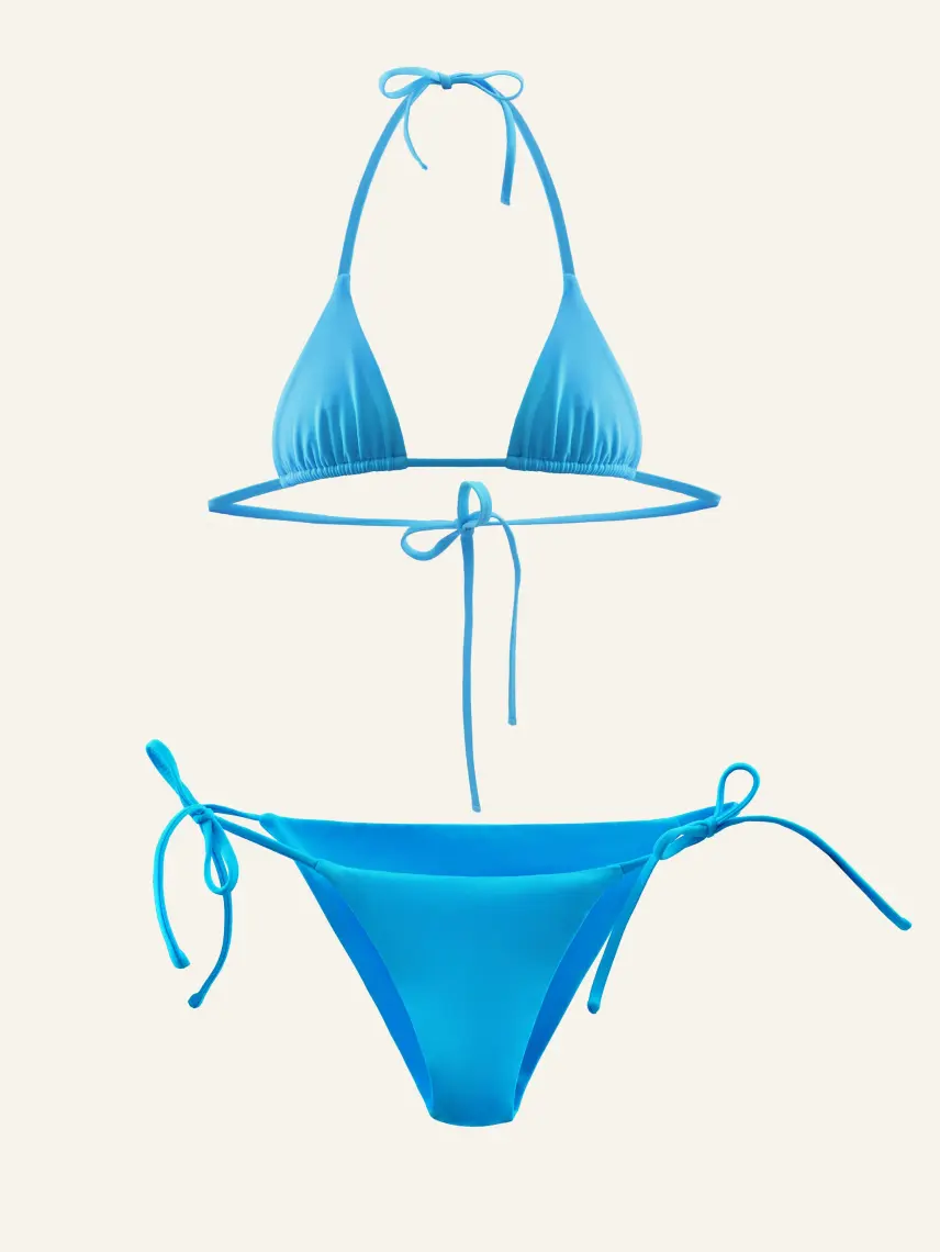 CULTNAKED Bikini solare color acquamarina