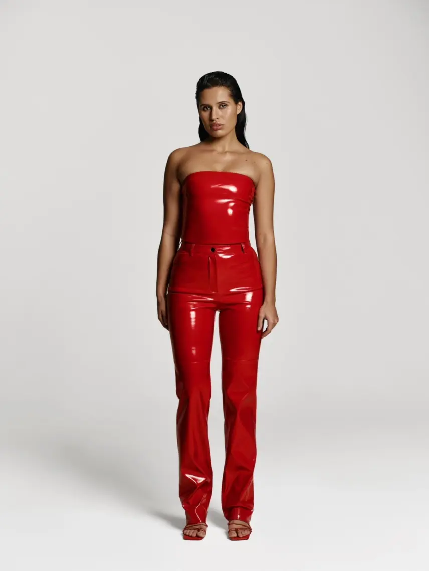 CULTNAKED Fascia Killa in vernice rossa