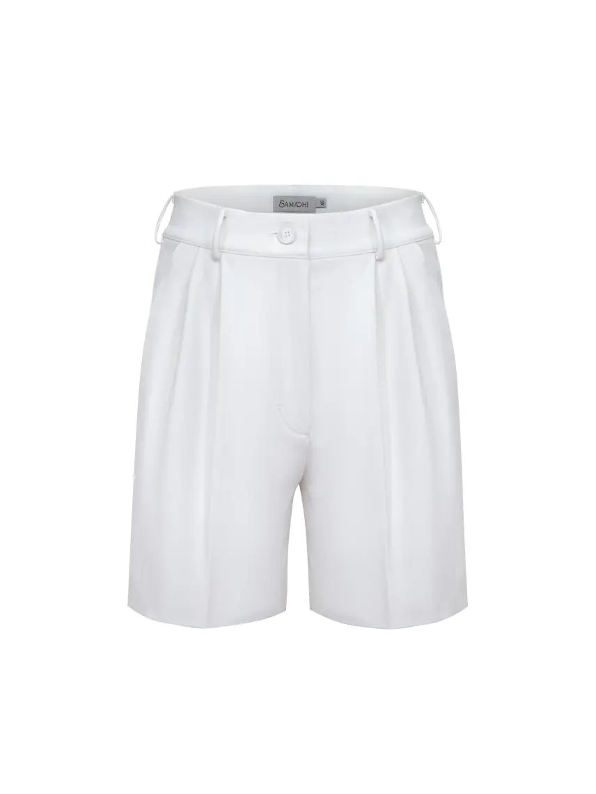 Samadhi Bermuda realizzati in tessuto da abito