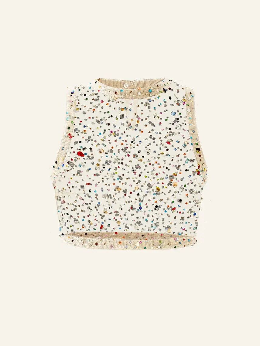 CULTNAKED Top corto Pops and Claps